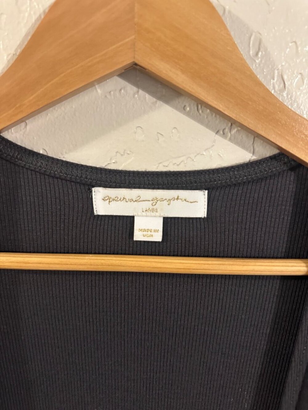 Spiritual Gangster Long Ribbed Buttery Soft Open Fall Duster Cardigan Sweater - Picture 7 of 9